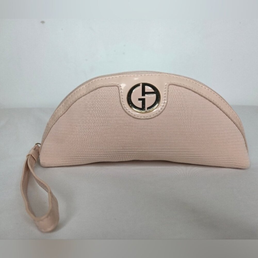 Giorgio Armani Cream Clutch Wristlet